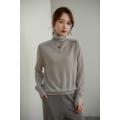 Superfine wool knit bottom sweater female western style