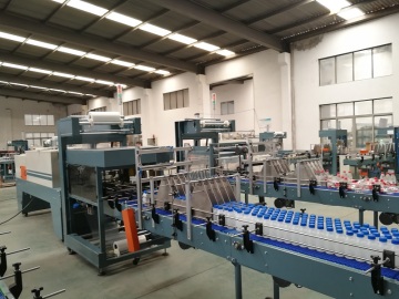 Tray Shrink Film Wrapping Machine for Bottles