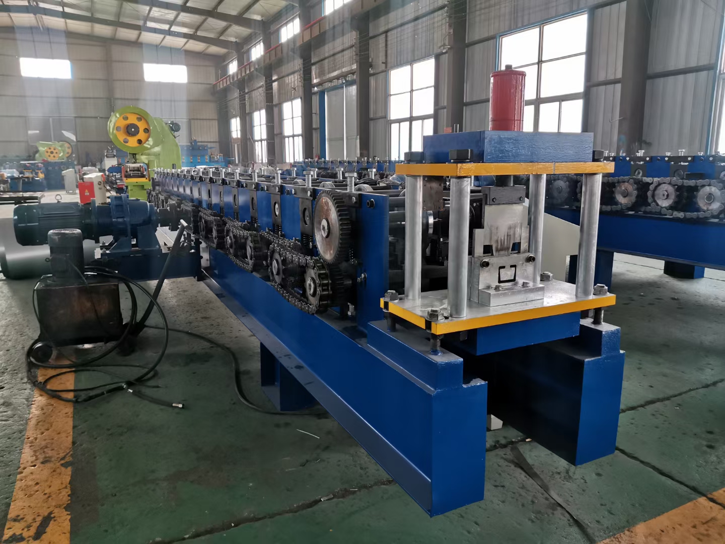 Feixiang machinery steel galvanized c purlin rolll forming machine