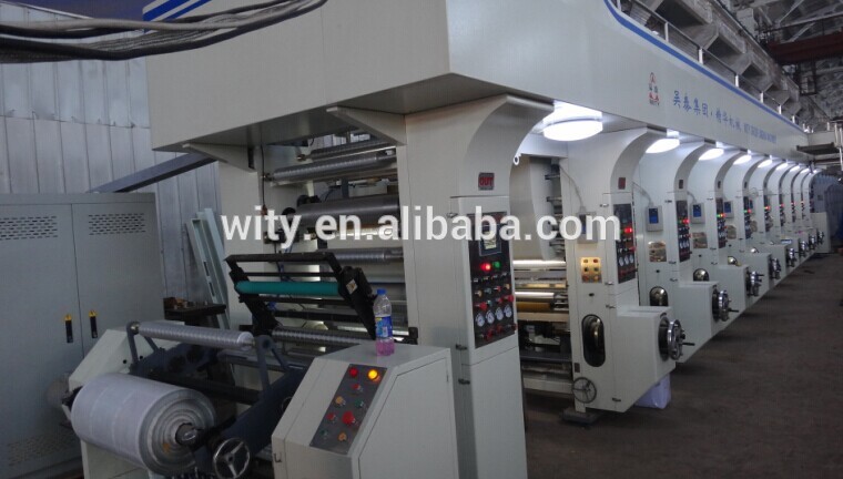 AUTO COLOR REGISTER GRAVURE PRINTING MACHINE