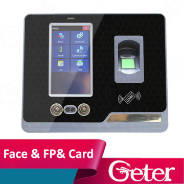 biometric face time attendance model