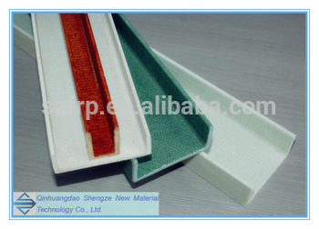 FRP Pultrusion Profiles/ The glass fiber material / frp u channel