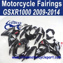 2009-2014 For SUZUKI GSXR 1000 Motor Fairing Black Beacon FFKSU011