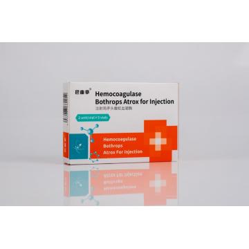 Hemocoagulase Bothrops atrox voor injectie 2 -eenheid