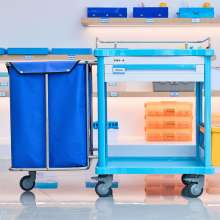 Linen Cart with Detachable Linen Bag