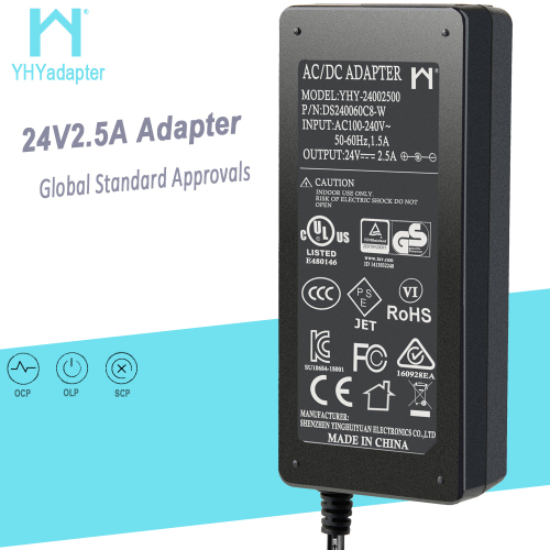 AC DC Adapter 24V 2.5A Catu Daya