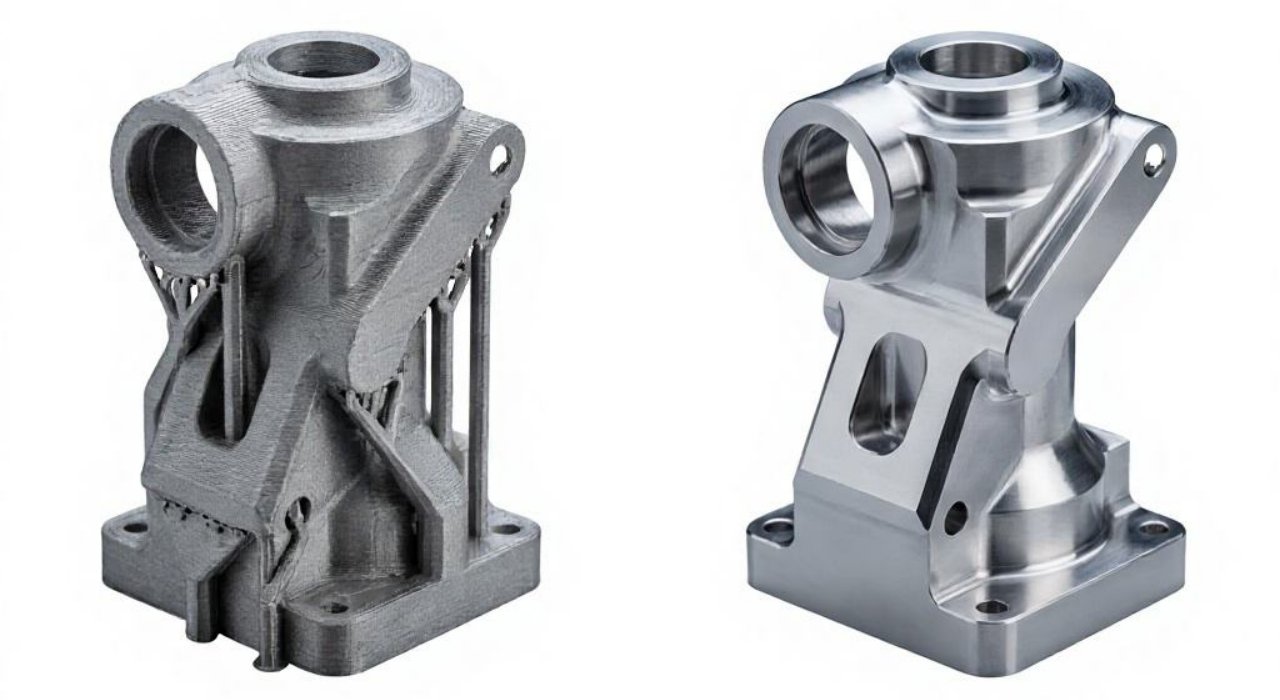 أجزاء روبوت معدنية مطبوعة ثلاثية الأبعاد Metal 3D Printed Robot Parts
