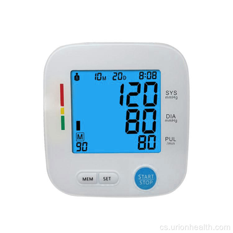 Rychlé dodávky Tenziometr Digitální krevní tlak monitor