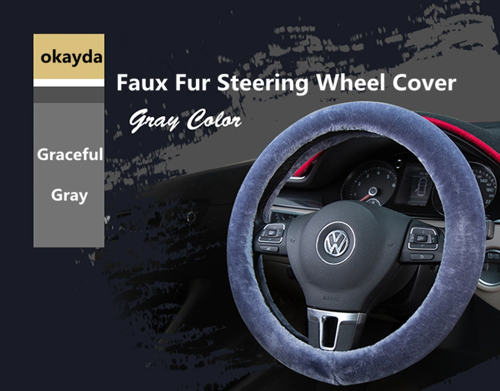 Univeral Leather Auto Steering Wheel Cover From China