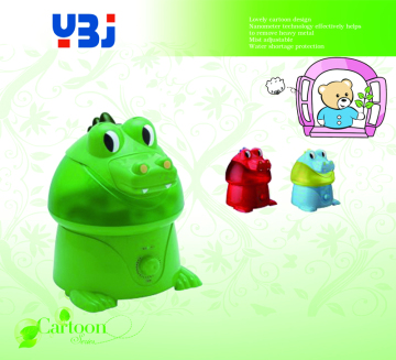 cartoon lovely desktop humidifier fogger mist makers ultrasonic humidifier