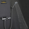 All-Match Black Thermostatic Shower Einfache Anzüge