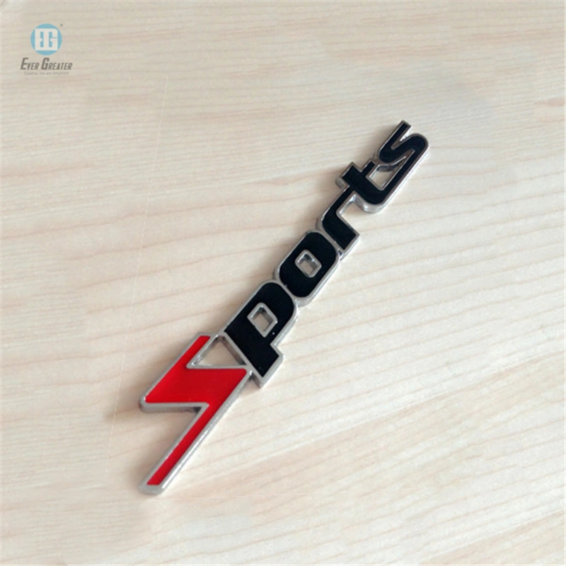 Customized Plastic Badge Emblem for Cars Outdoor Factory