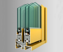 Thermally Broken Aluminium Window Frame Profiles