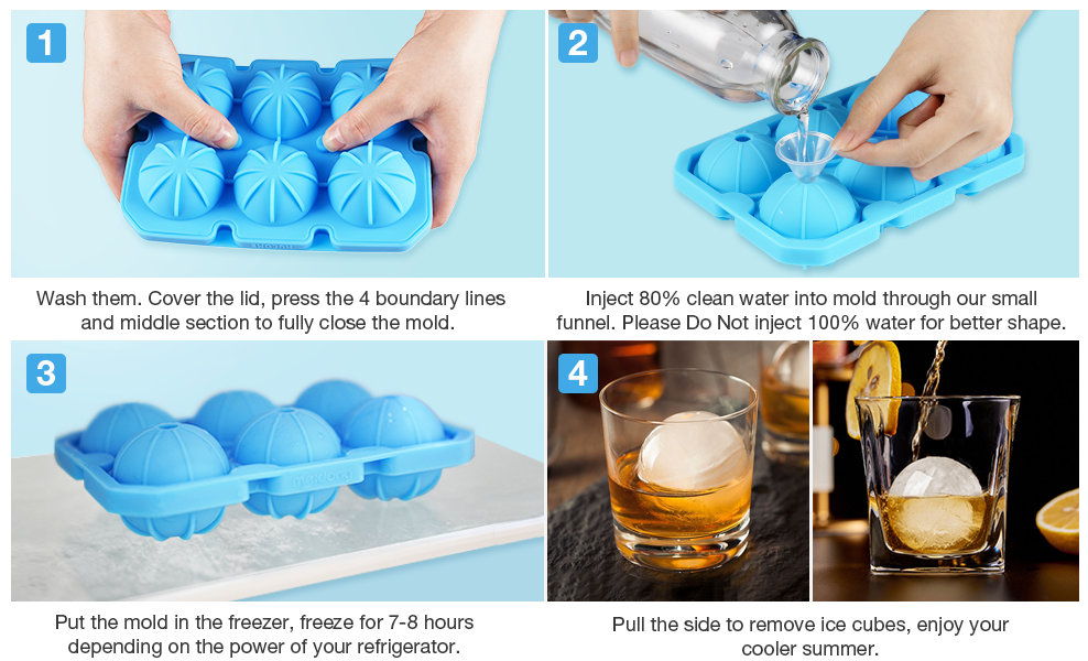 Silicone Ice Cube Tray