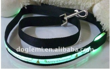 LED dog leash/Christmas LED dog leash