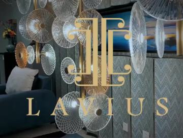 Supermarket shopping mall chandelier light