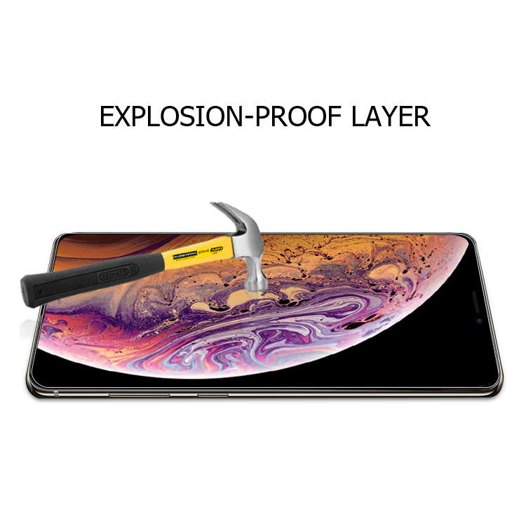 Взрывозащищенная защитная пленка из закаленного стекла для Iphone X Explosion-proof tempered glass screen protector for Iphone X