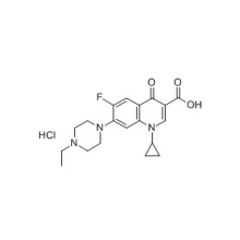 Hydrochlorure d&#39;enrofloxacine Médicament vétérinaire Additifs alimentaires Enrofloxacin Hydrochloride