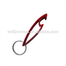 promotional aluminum bottle opener keyring