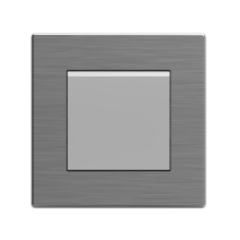 1 Gang 2 Way Wall Switch-Stainless Steel Cover