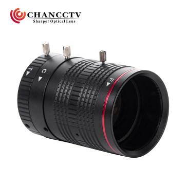1/1.7" 12MP F1.6 Manual Iris 3.6-18mm C Mount Varifocal CCTV Camera Lens