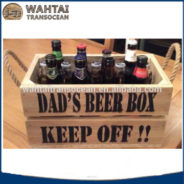 Personalised Vintage Style Crate- Rustic box - Beer box - Wine Box - Planter