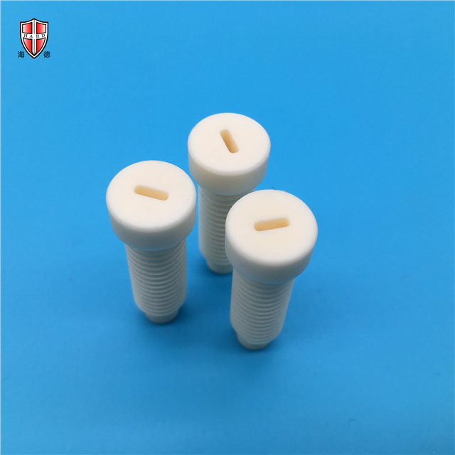 dielectric abrasive alumina ceramic nut bolt screws