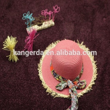 children straw hats