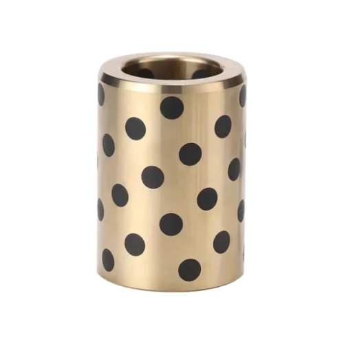 Aksesori tembaga bantalan presisi pelumas pelumas lengan bushing lengan graphite bronze bushing