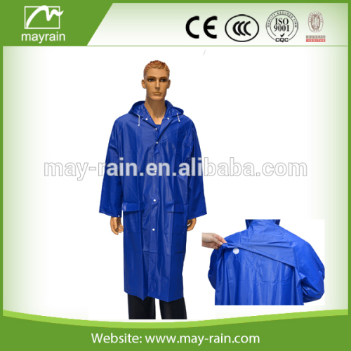 Wholesale Adult durable pvc raincoats