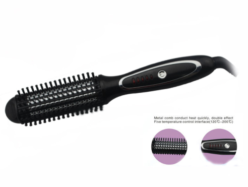 heating hair brush iron