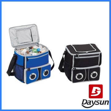 promotional insulated speaker cooler bag cooler box with speaker