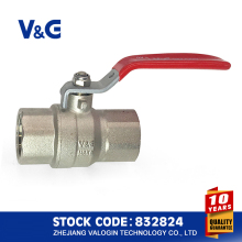 CE and Acs Steel Handle Brass Ball Valve (VG-A11011)