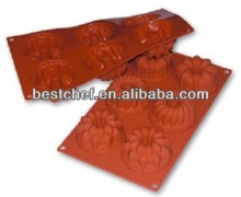 6 fantasy pastry baking moulds