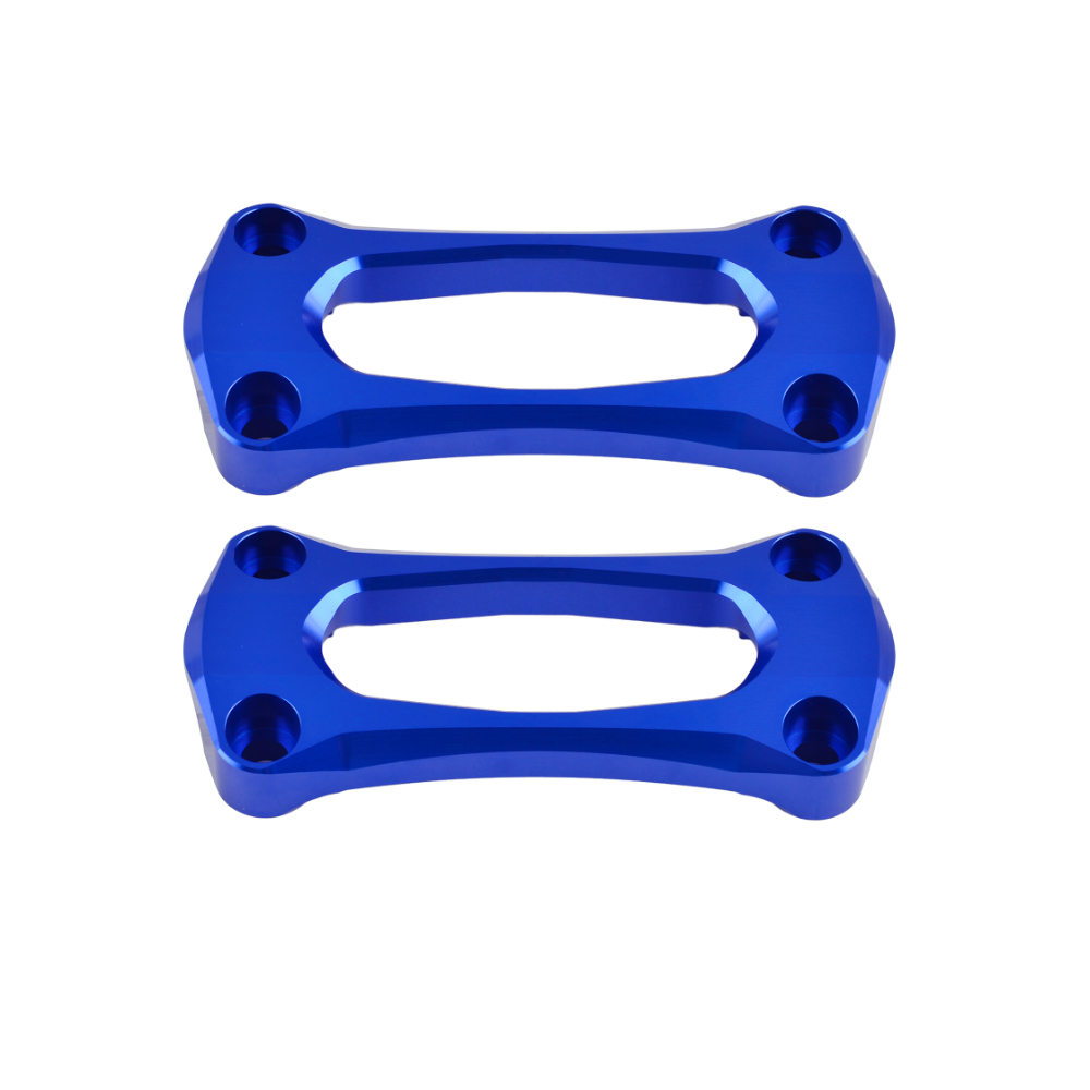 CNC Machining Anodized Aluminum Triple Clamp For Motorcycle Spare Parts