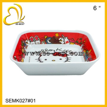 Melamine Square Bowl for Kid, Kid bowl, Melamine Bowl