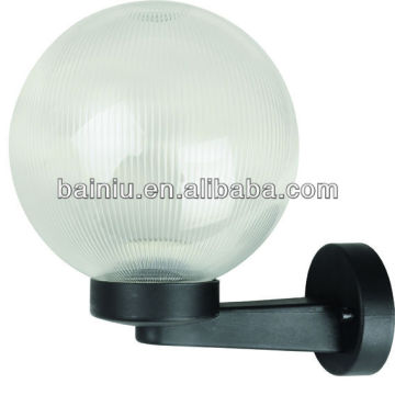 Black plastic outdoor lighting e 27