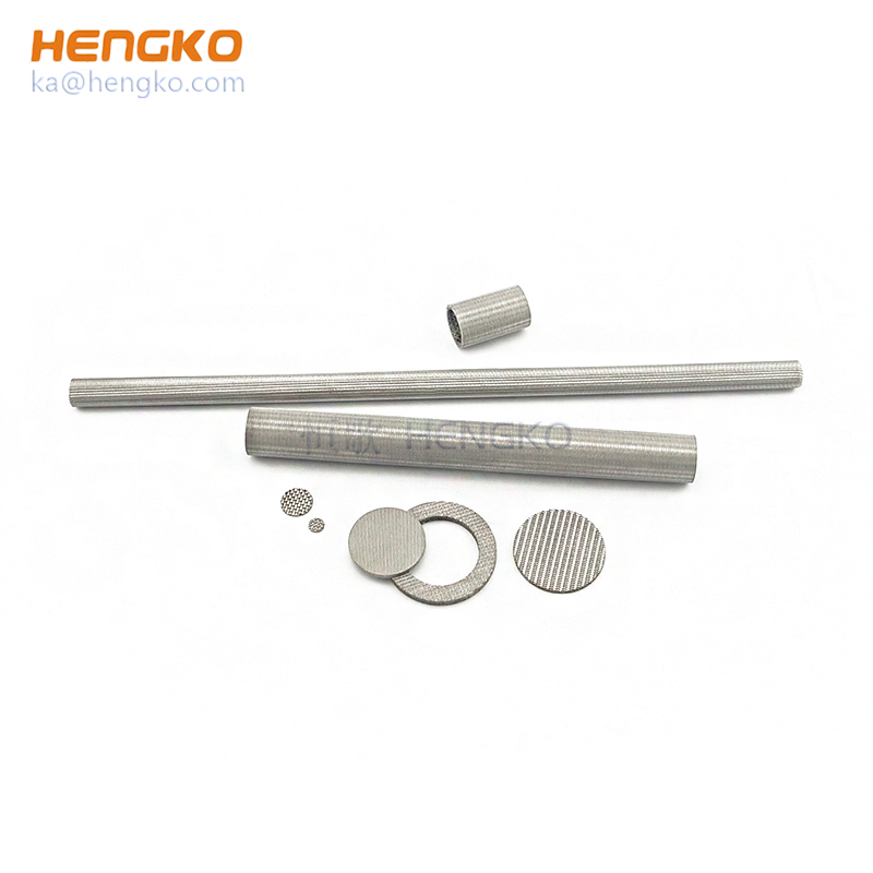 HENGKO provide highly precision sintered stainless steel mesh filter corrosion resistfilter meshes to water treatment machinery