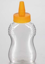 plastic honey jar