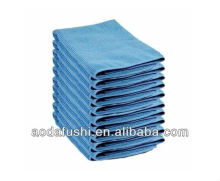 Microfibre Cloths - Pack of 10 Cloths - Large 40cm x 40cm - Blue - Great for Cleaning Cars, Boats, Kitchens etc
