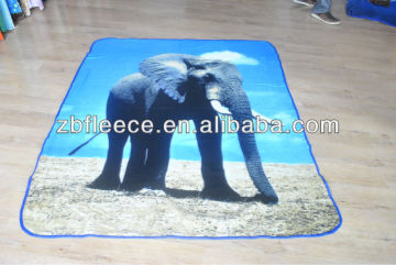 low price high quality super soft animal throw blanket