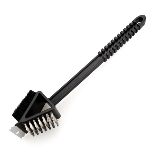 Brosse de nettoyage pour grill 3 en 1 S / S Barbecue