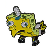 Perfect Accessory Mocking SpongeBob Enamel Pin