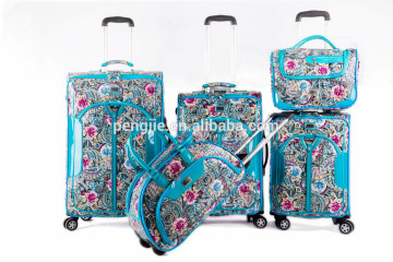 Pengjie Trolley Bags with full lining