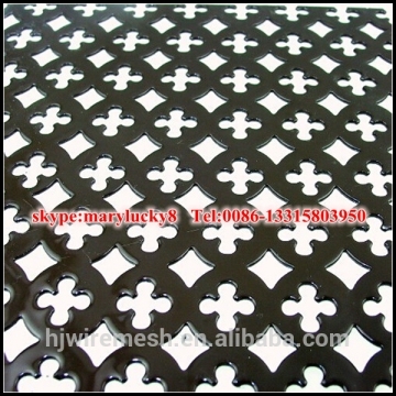 Decorative perforated metal plate/decorative perforated metal