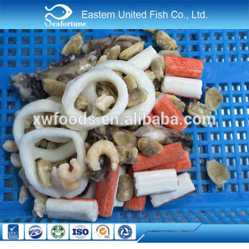 Iqfy frozen mixed seafood pouchs