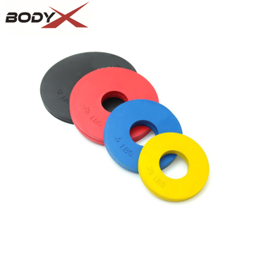 Competition Rubber Fractional Weight Plates for Precision Training
