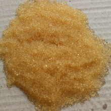 Food grade natural cation softening resin