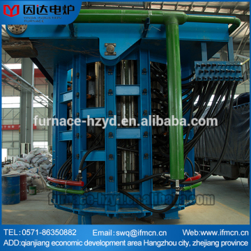 aluminum holding furnace Capacity 50t electric melting furnace