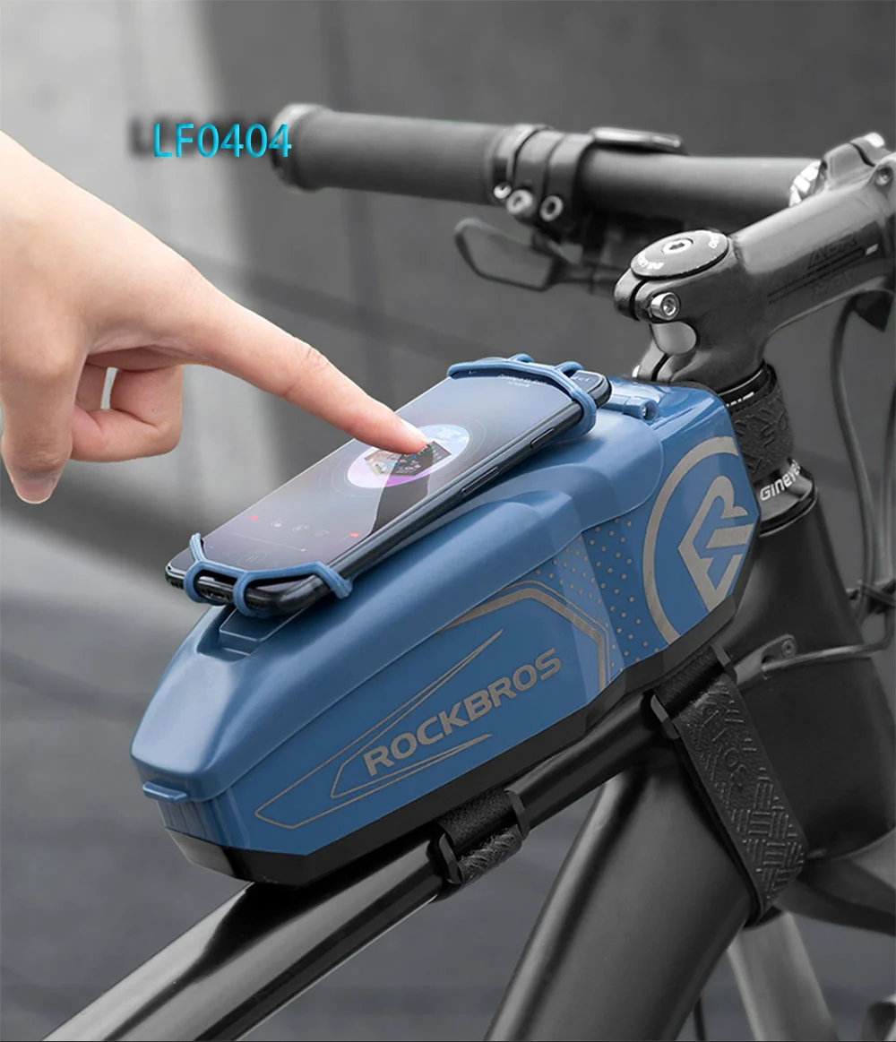 Bicycle Mobile Phone Front Frame Bag Made in China-Waterproof Bicycle Top Tube Riding Mobile Phone Installation Bag
